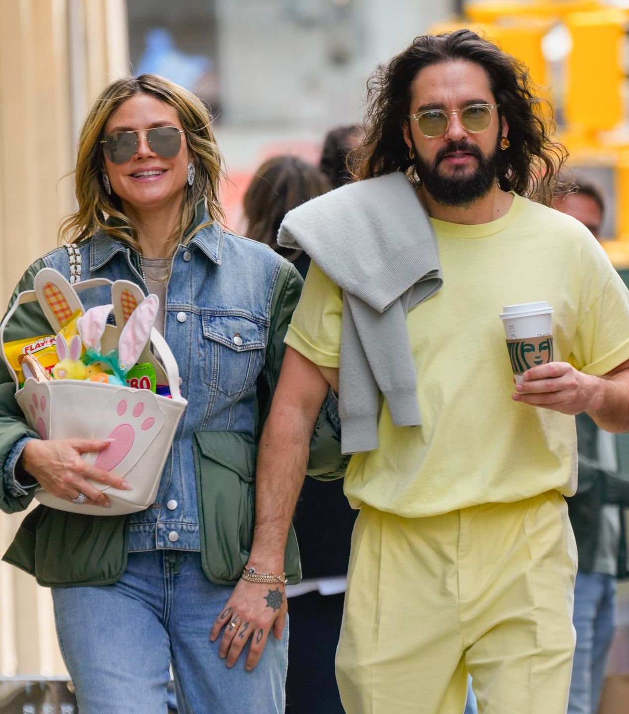 Heidi Klum i Tom Kaulitz "przyłapani" w Nowym Jorku