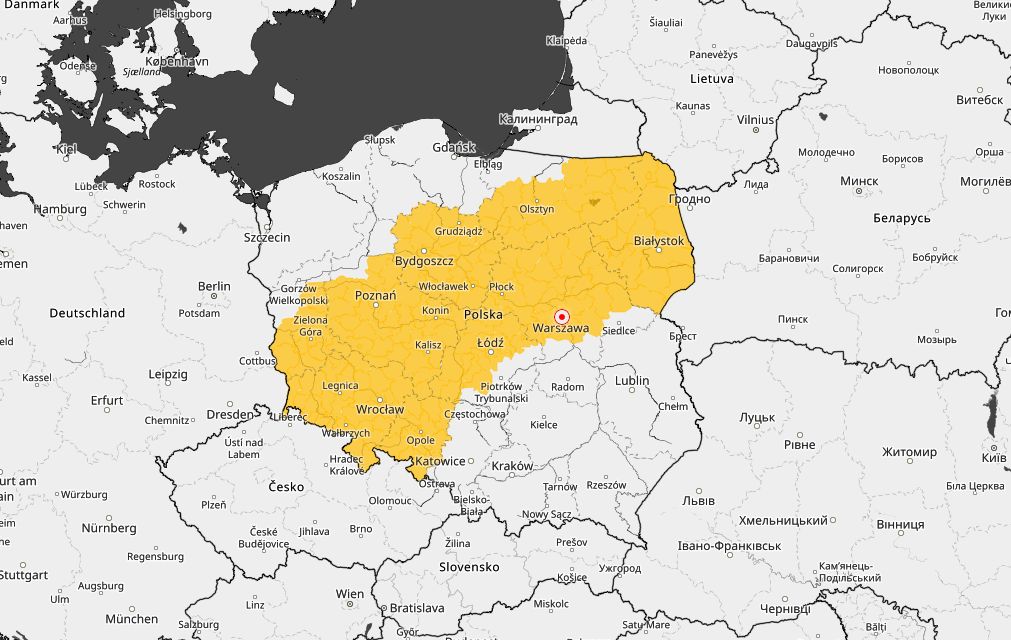Niebezpieczna pogoda w Polsce. Obowiązują ostrzeżenia IMGW pierwszego stopnia. Gdzie jest burza?