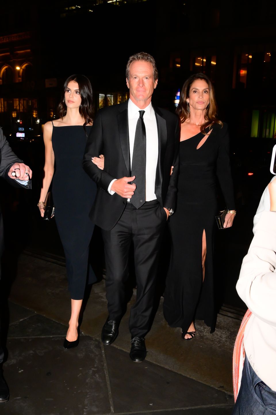 Kaia Gerber, Rande Gerber i Cindy Crawford
