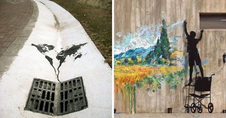 17 poetyckich i melancholijnych prac hiszpańskiego artysty, które zdobią ulice na całym świecie
