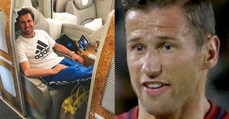Krychowiak z damską (?) torebką za 40 TYSIĘCY odpoczywa przed Mistrzostwami Świata (FOTO)
