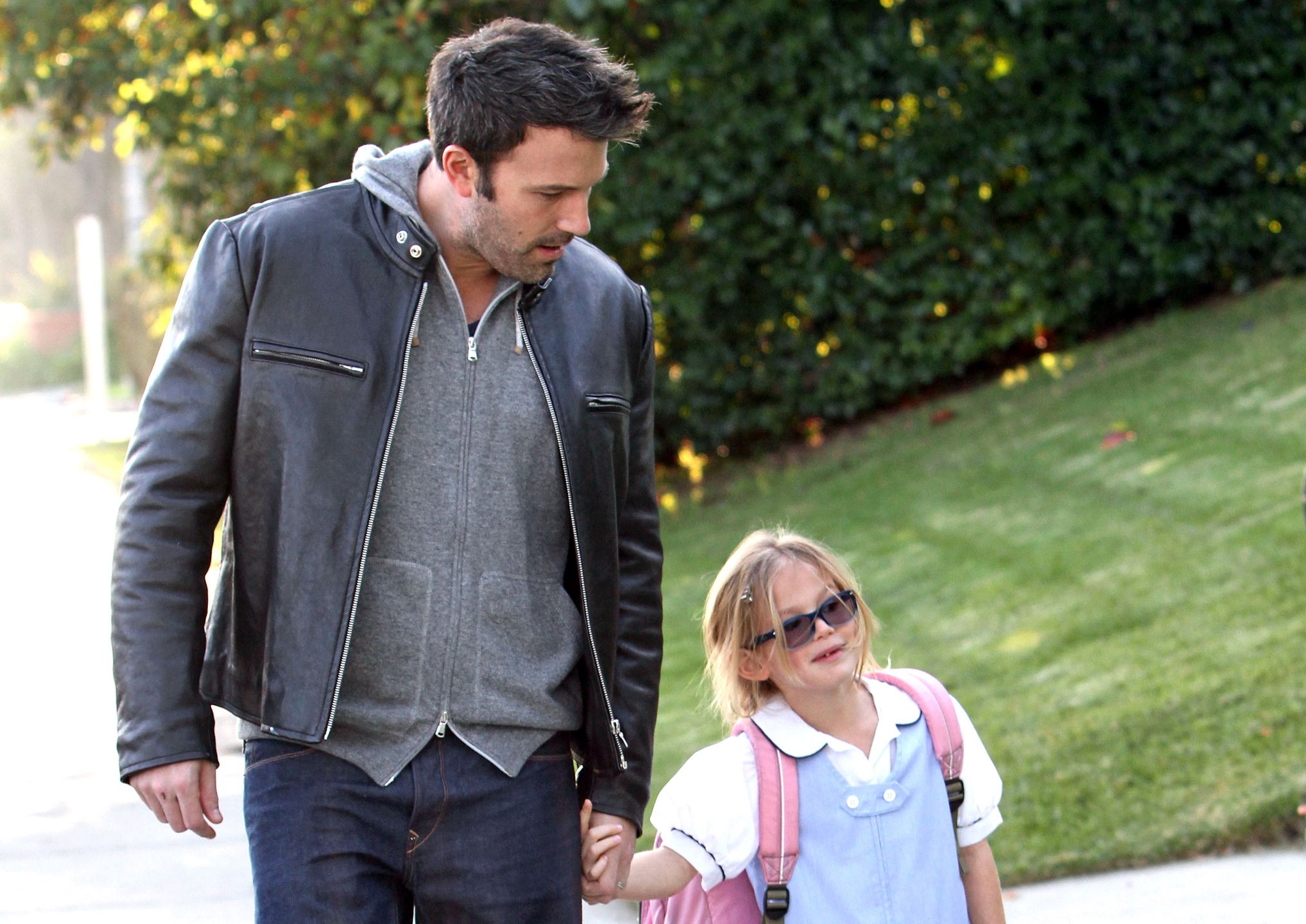 Ben Affleck z córką Violet