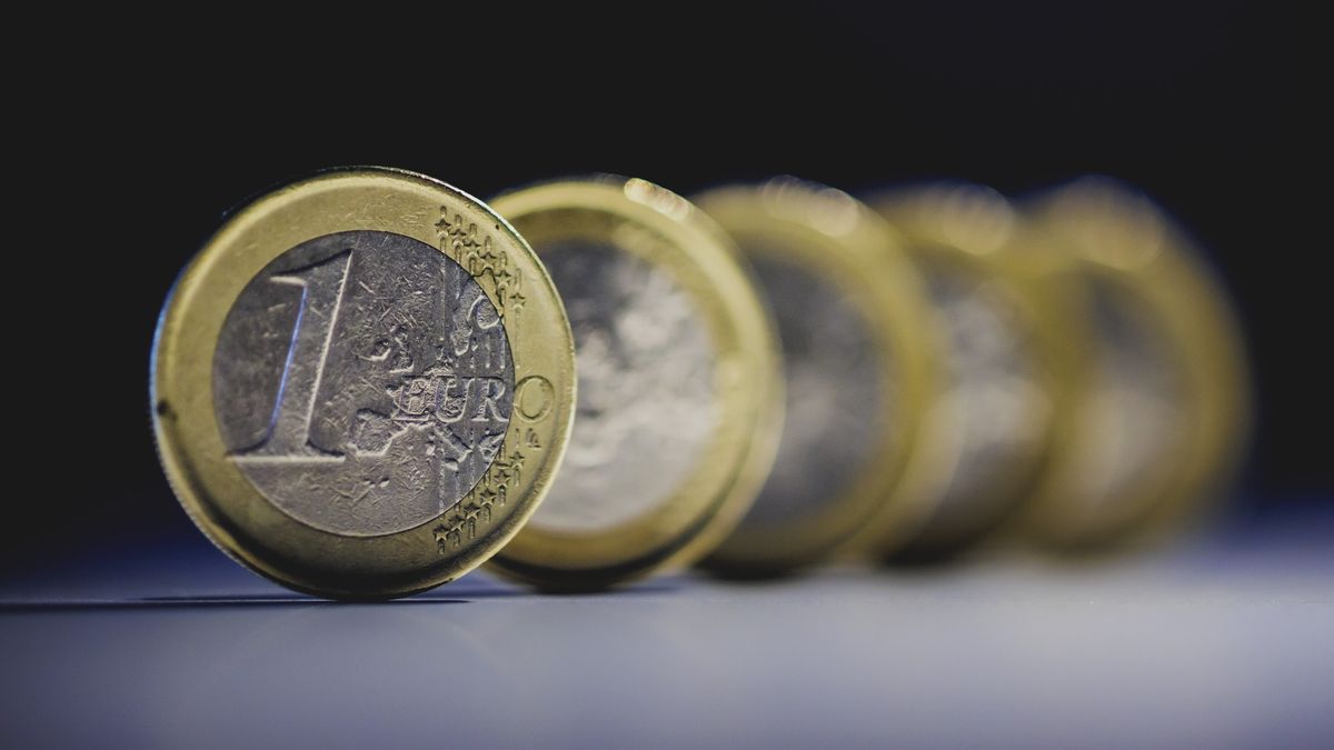 BERLIN, GERMANY - AUGUST 22: In this photo illustration one euro coins are pictured on August 22, 2024 in Berlin, Germany. (Photo Illustration by Florian Gaertner/Getty Images)