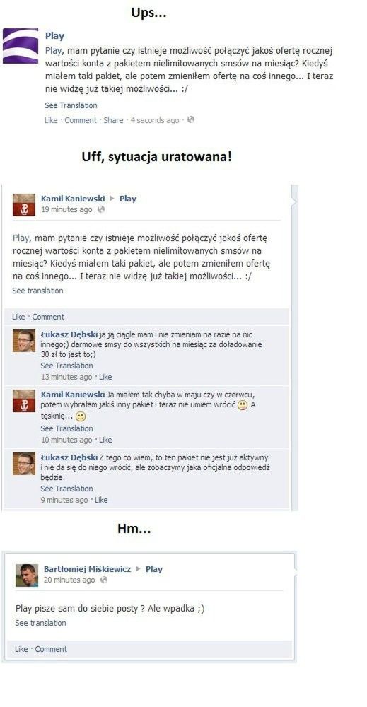 PR na Fejsie po polsku: wpadki adminów fanpage'u Playa i szefa AntyWebu 2