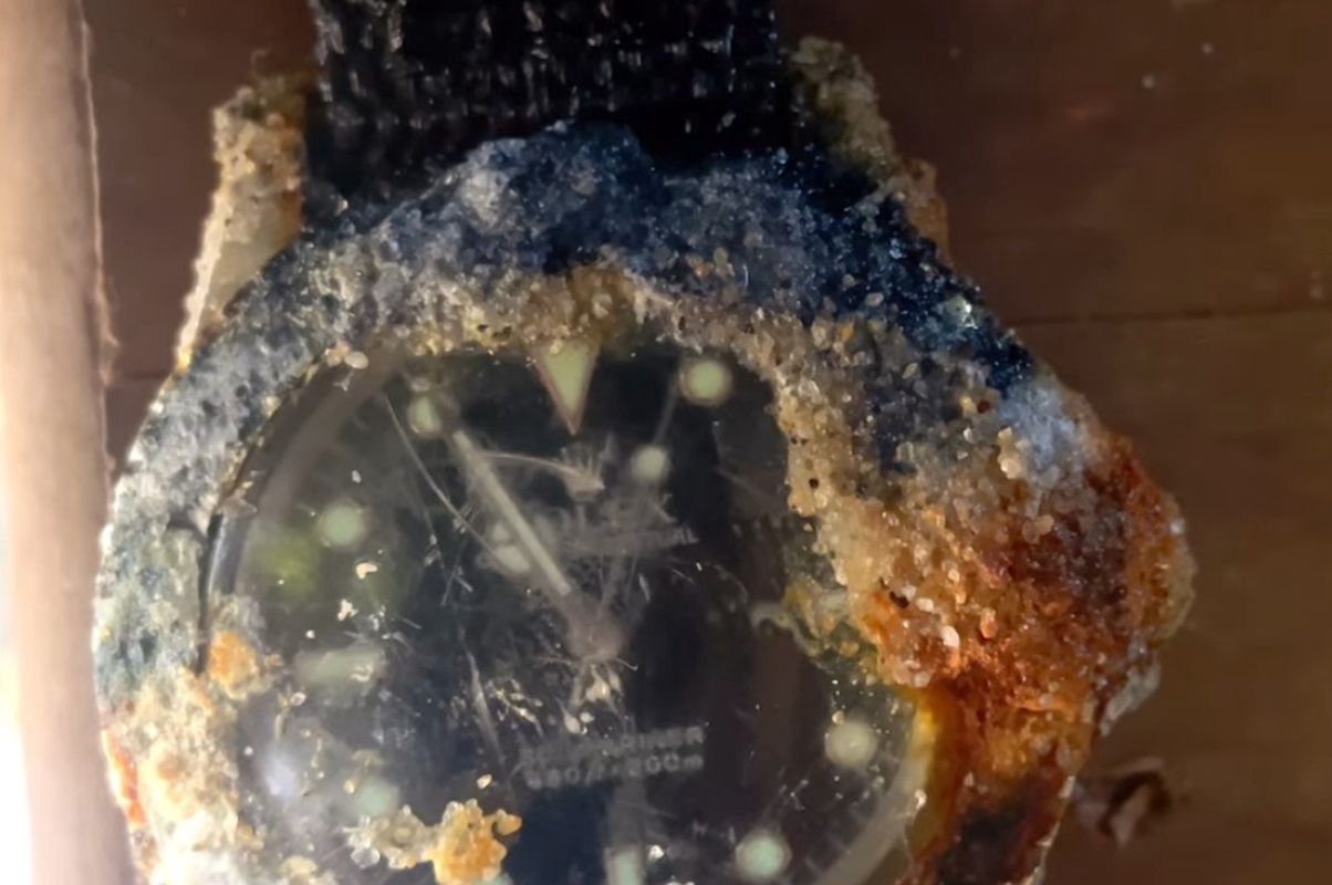Rolex znaleziony na dnie oceanu