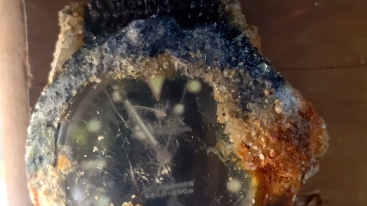 Rolex znaleziony na dnie oceanu