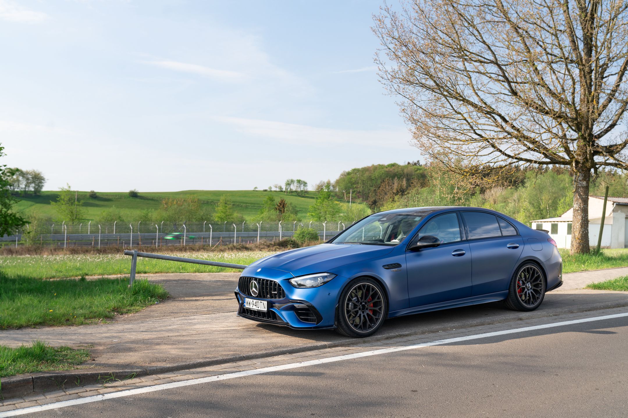 Mercedes-AMG C63 S E-Performance na Nürburgringu