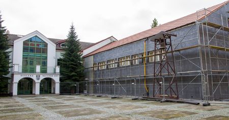 Remont sali gimnastycznej w Małachowiance trwa!