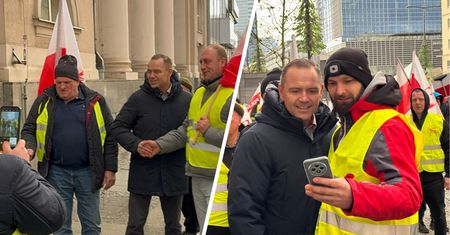 Wielki protest w Warszawie. Do rolników dołączył Nawrocki