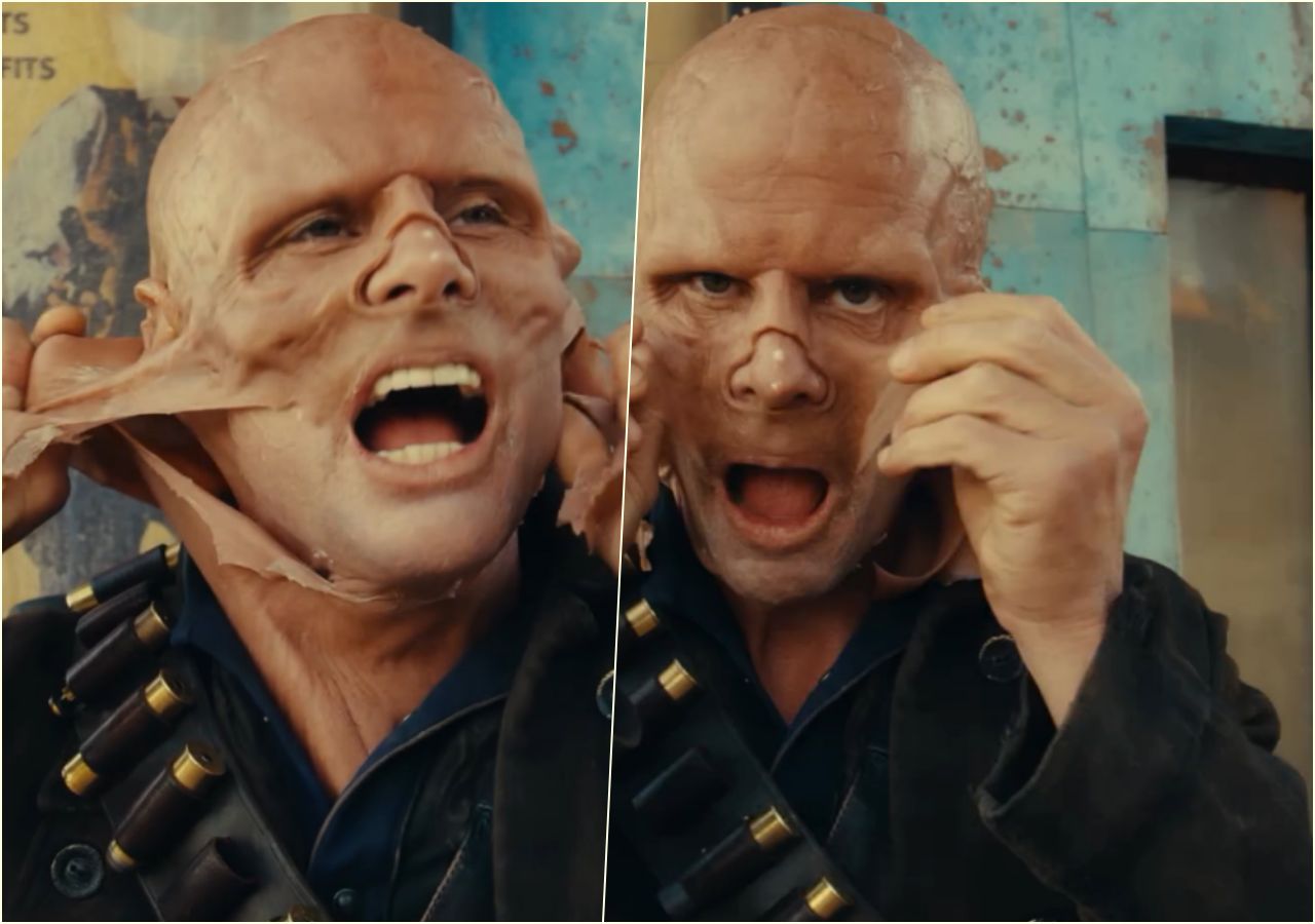 Walton Goggins zrywa z siebie charakteryzację Ghula