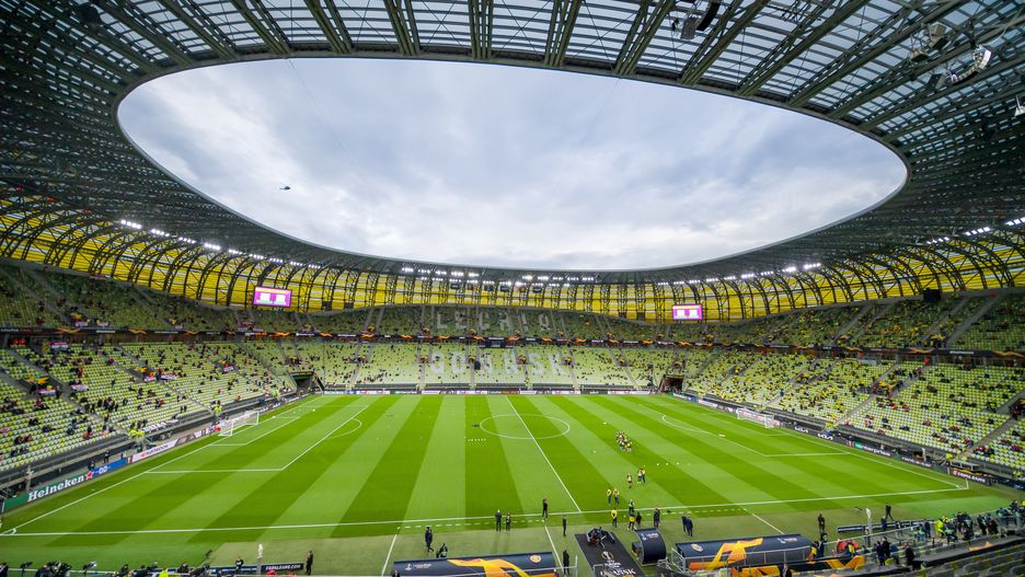 W tym roku największym wydarzeniem na Polsat Plus Arenie Gdańsk był finał Ligi Europy. (Photo by Mateusz Slodkowski/DeFodi Images via Getty Images)