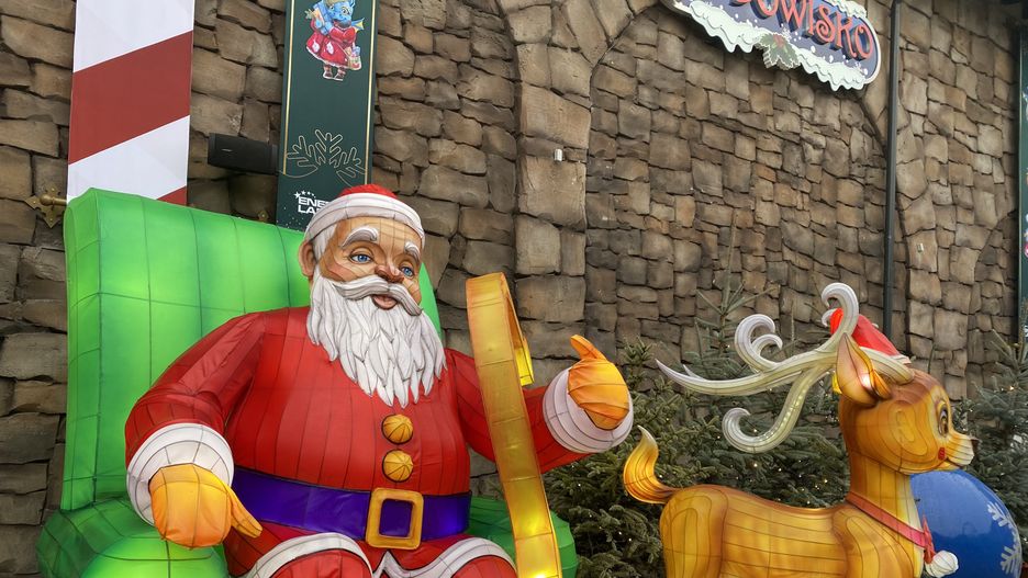 Świąteczne dekoracje są na każdym kroku