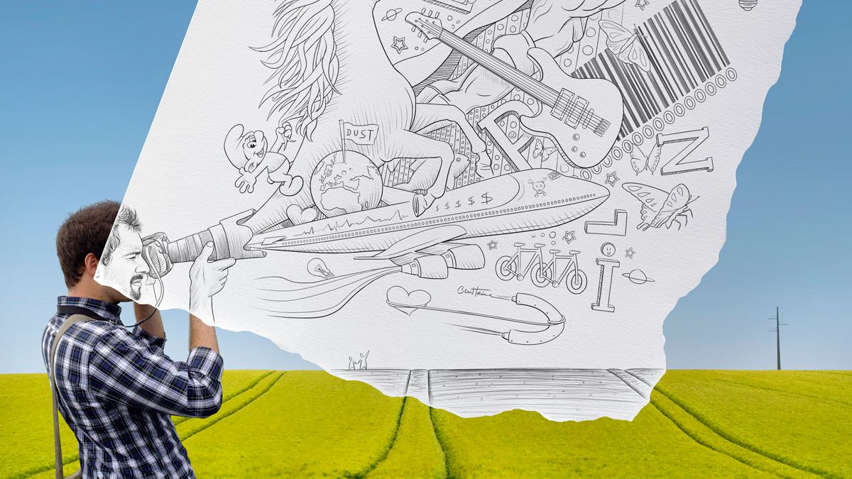 Ben Heine: Pencil vs Camera [GALERIA] 1