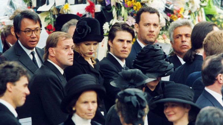 Gwiazdy na pogrzebie księżnej Diany
