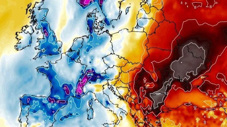 Pogoda na pierwszy tydzień ferii. Szansa na siarczyste mrozy bliska zeru
