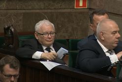 Kaczyński nagrany po głosowaniu. Reakcja na ruch Sejmu