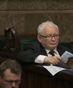 Kaczyński nagrany po głosowaniu. Reakcja na ruch Sejmu