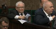 Kaczyński nagrany po głosowaniu. Reakcja na ruch Sejmu