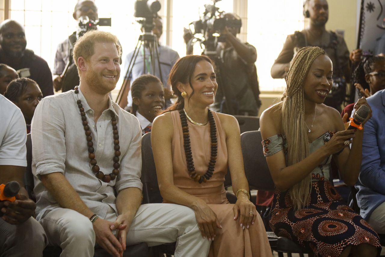 Prince Harry and Dutchess Meghan visit Nigeria.