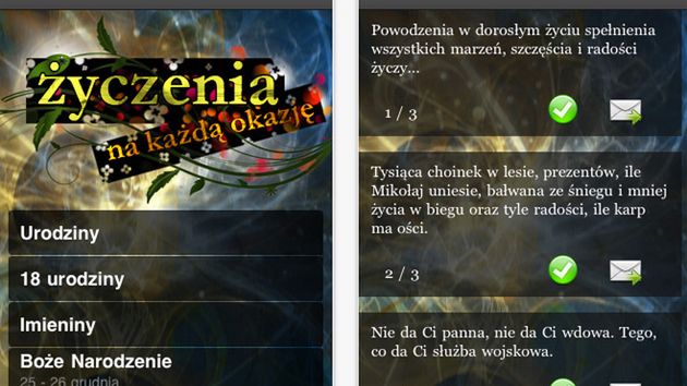 Aplikacja Życzenia [konkurs] 1