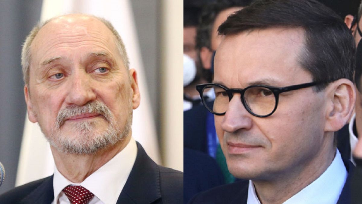 Antoni Macierewicz i Mateusz Morawiecki nagrani