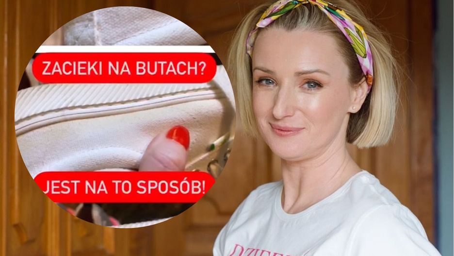 Ula Pedantula pokazała, jak łatwo usunąć zacieki na butach