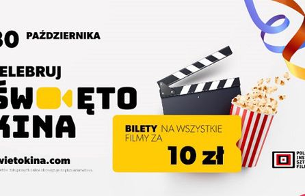 Święto Kino powraca. Jeden dzień z biletami za 10 zł