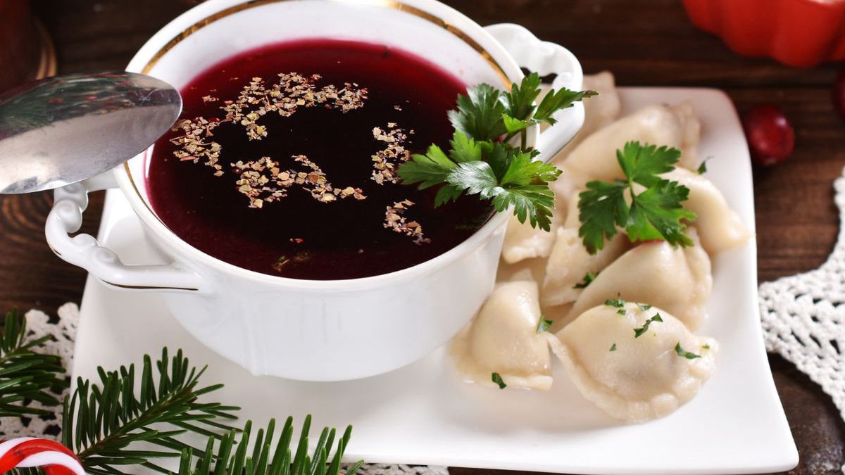 Barszcz z majerankiem pomoże strawić inne świąteczne potrawy 