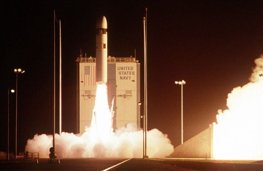 Wystrzelenie doświadczalnego pocisku Trident II z Strategic Weap