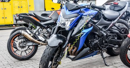 Motocykle z Niemiec odnalazły się w Polsce. Policja była szybsza niż właściciele