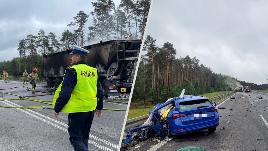 W wypadku na dk 74 zginęła jedna osoba