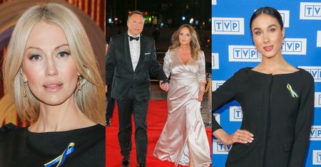 Elity TVP ogrzewają się w blasku talentu Jose Carrerasa na koncercie "Cud życia": Jacek Kurski z małżonką, Magdalena Ogórek z Diorem, skromna Ida Nowakowska (ZDJĘCIA)