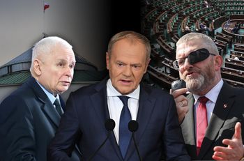 Tusk z dużą przewagą, bardzo dobry wynik partii Brauna. Nowy sondaż