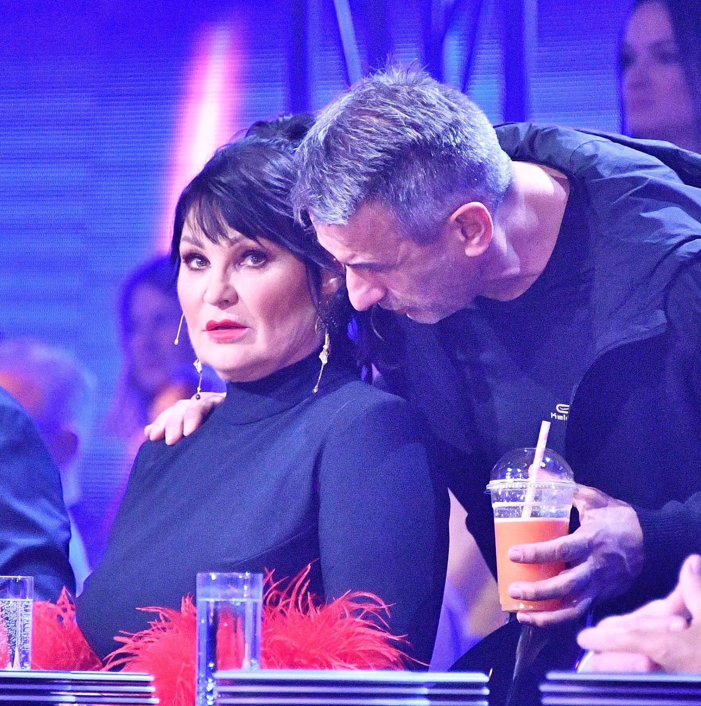 Iwona Pavlović z mężem