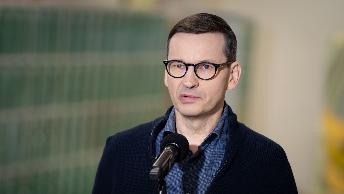 Premier Mateusz Morawiecki przekonuje, że za rosnące raty kredytów odpowiada Putin i wojna w Ukrainie 