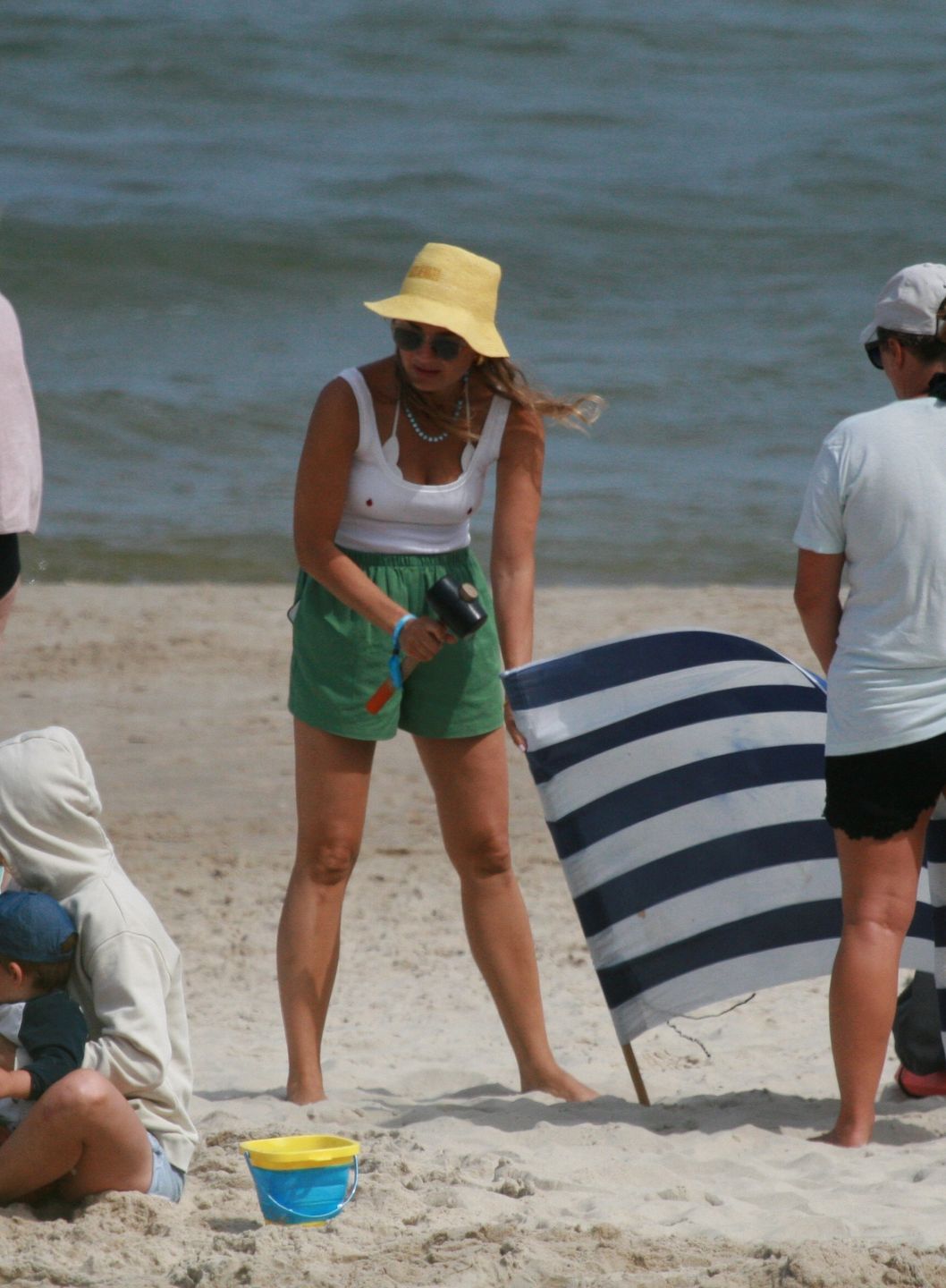 Małgorzata Socha na plaży. Tak wypoczywała z rodziną