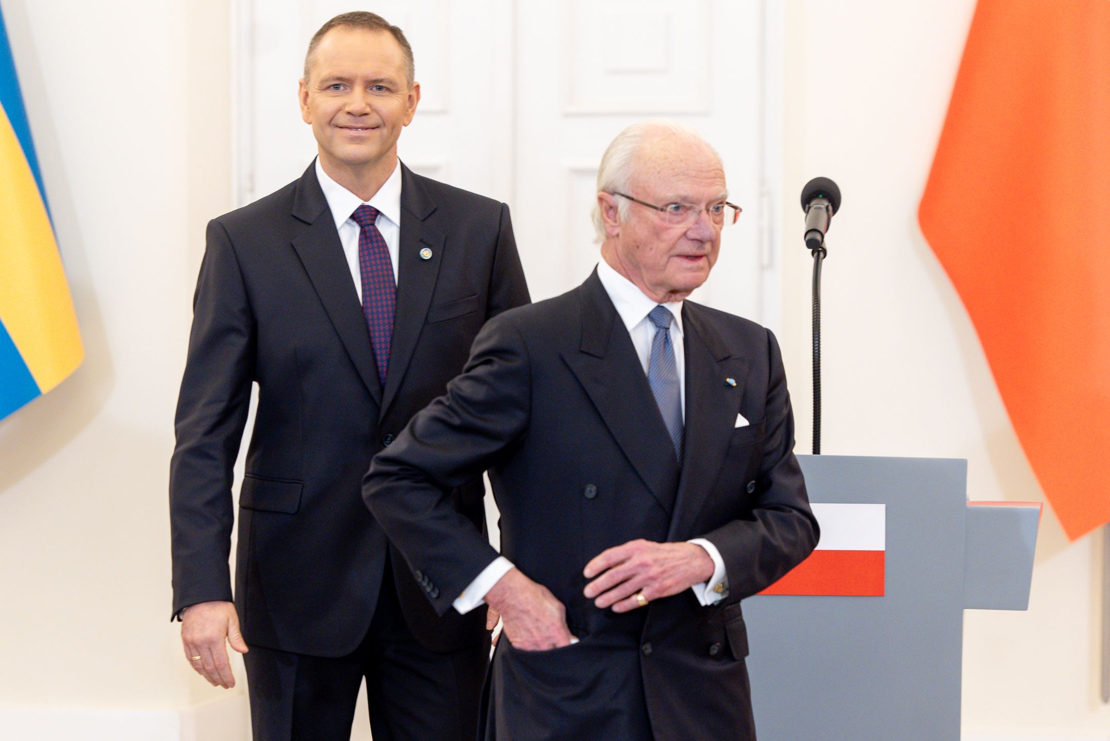 Wizyta króla Szwecji
