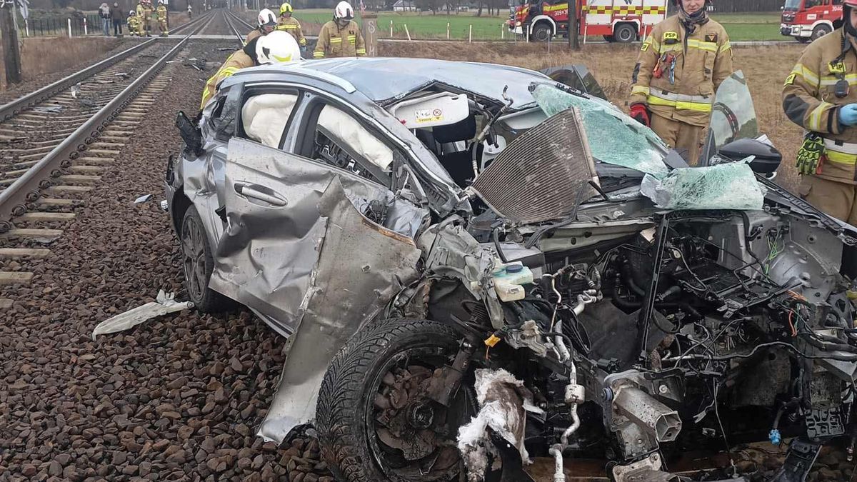 Zdjęcie z miejsca zdarzenia