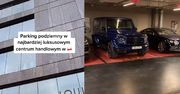 Parking w najbardziej luksusowej galerii w Polsce. Aż oko bieleje