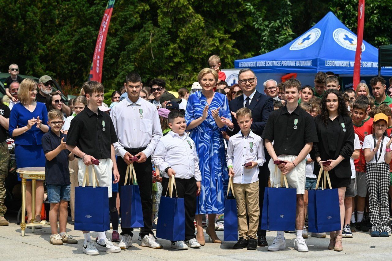 Najlepsze kreacje Agaty Dudy