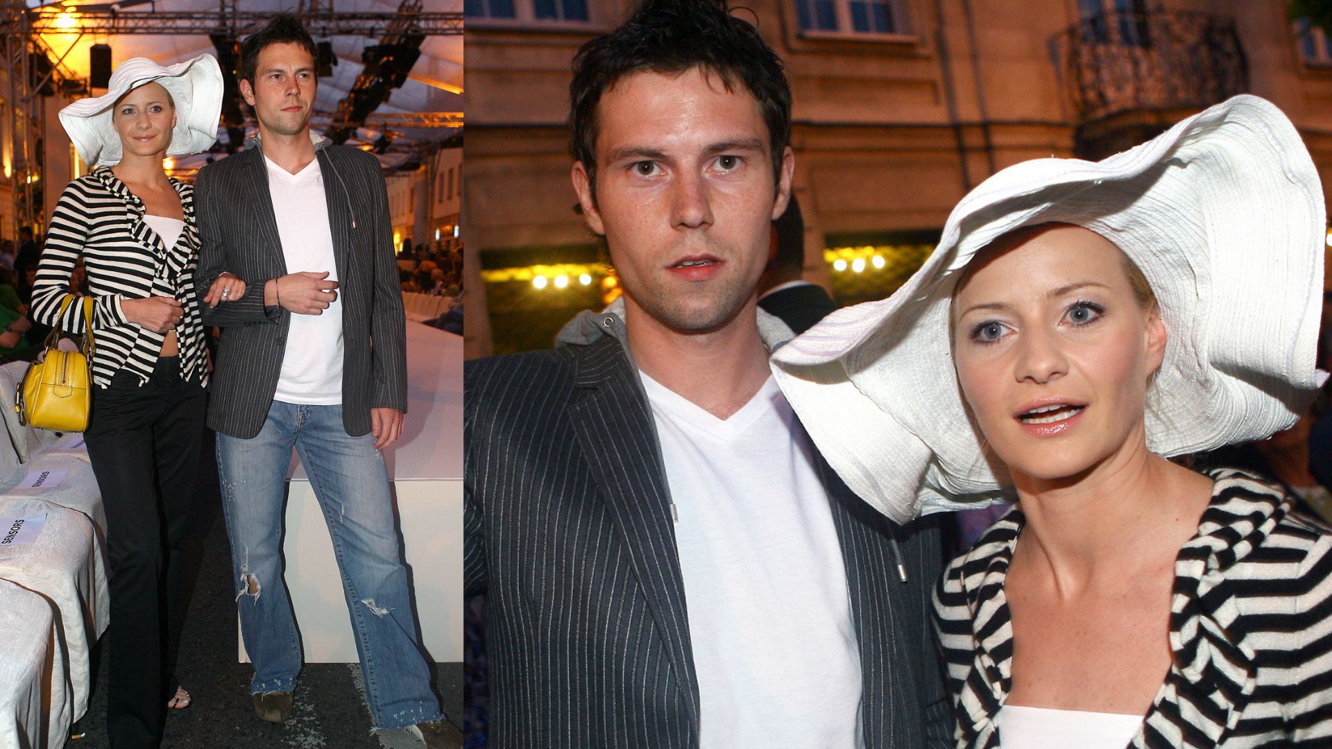 Bartłomiej Wróblewski i Małgorzata Kożuchowska