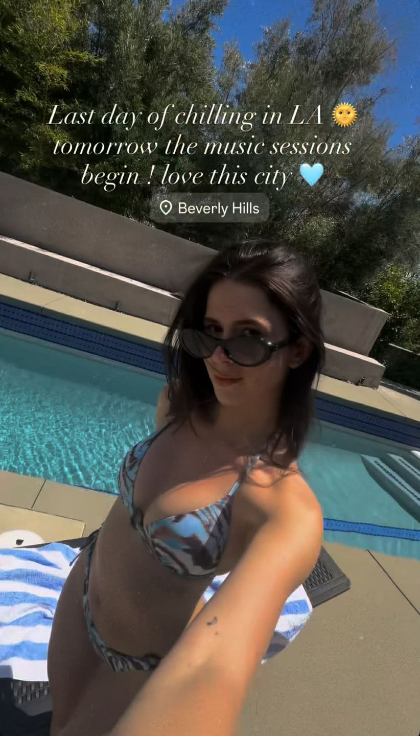 Roksana Węgiel eksponuje smukłą sylwetkę w skąpym bikini