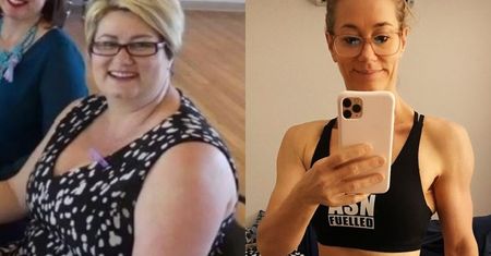 Ważyła ponad 105 kilogramów. Cztery lata później wzięłą udział w zawodach