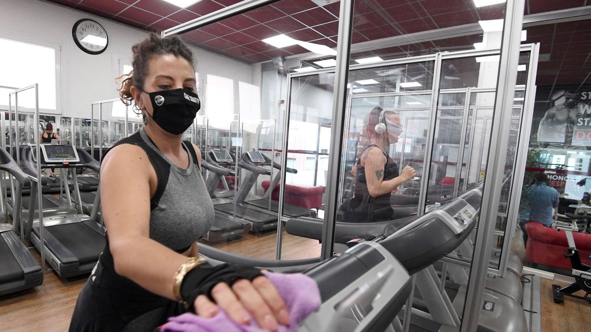 Jedna z włoskich siłowni