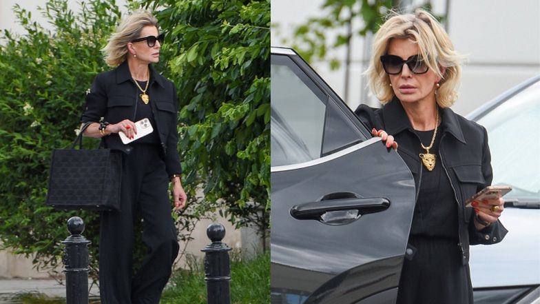 Joanna Racewicz w obiektywie paparazzi