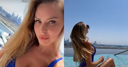 Ola Ciupa po rozstaniu z Kubańczykiem eksponuje pośladki na luksusowym basenie w Dubaju (FOTO)