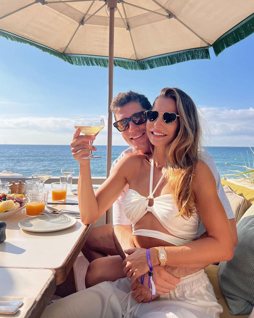 Anna i Robert Lewandowscy 