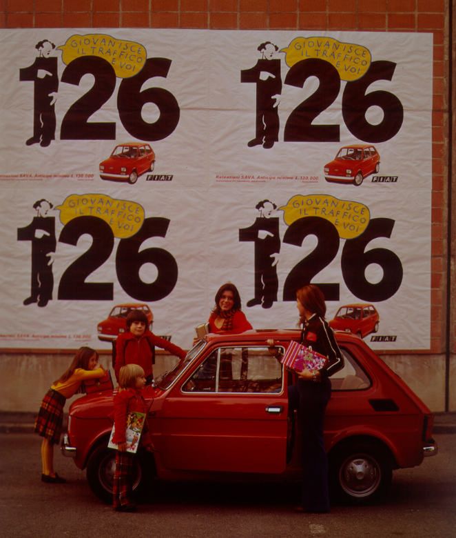 Włoski Fiat 126, rok 1976