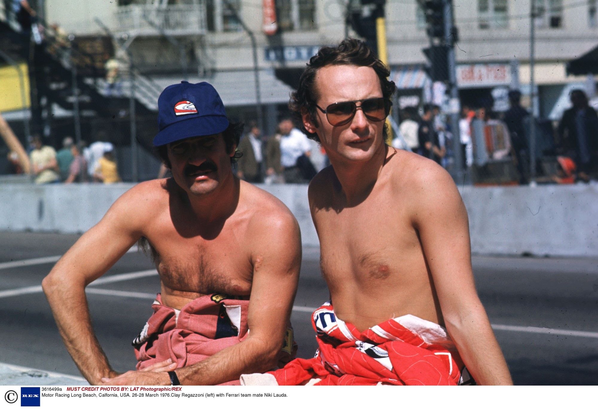 Niki Lauda z początków swojej kariery (fot. LAT Photographic/REX)