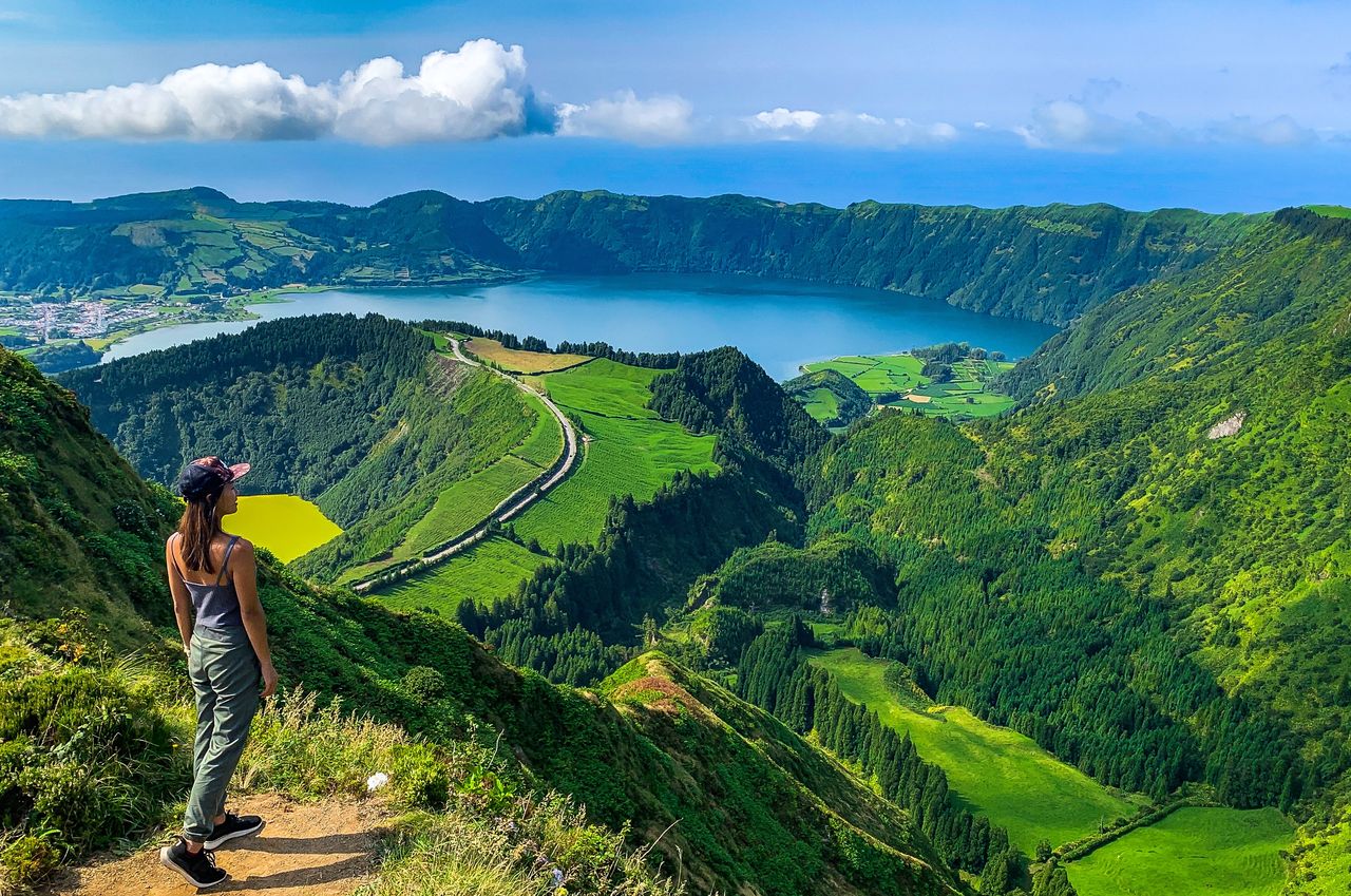 Sete Cidades to masyw wulkaniczny na zachodzie wyspy São Miguel